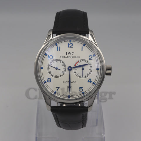 IWC PORTUGIESER AUTOMATIC SILVER DIAL MEN'S WATCH